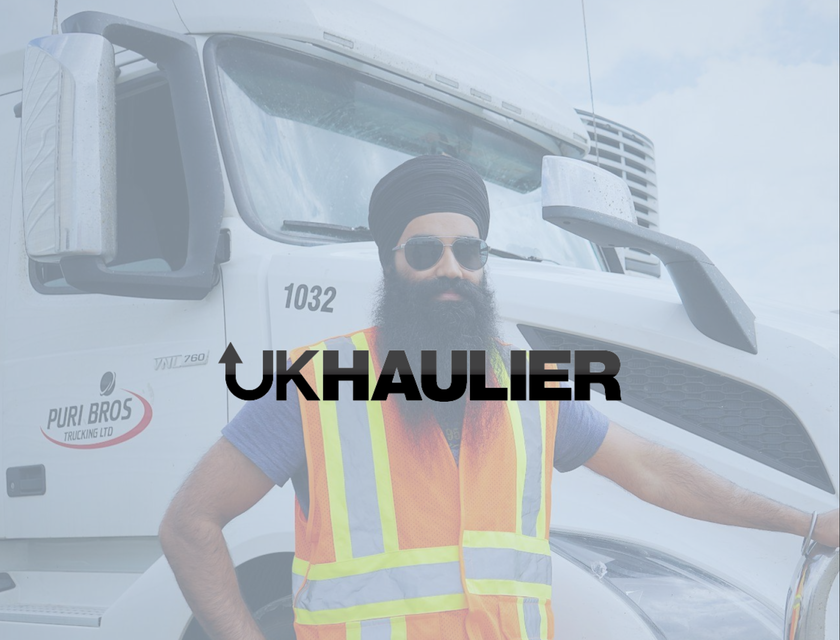 UK Haulier logo.