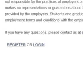Register as an employer.