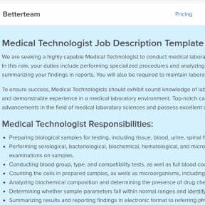 Job duties of a health information technician