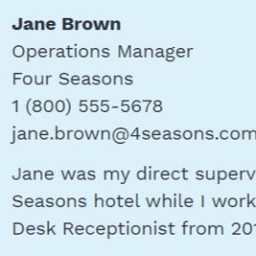 Use the correct format.