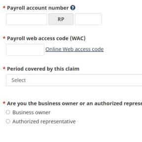 Use the web forms application.