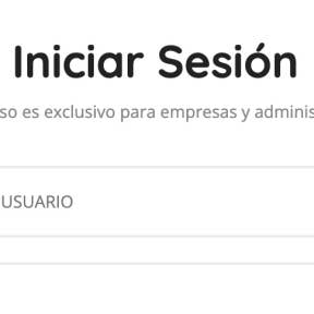 Inicia sesión.