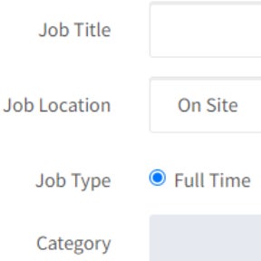 Create your job post.