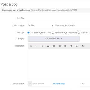 Review and post.