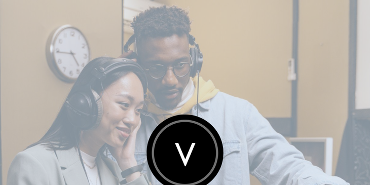 VelvetJobs logo.
