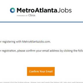 Verify your email address.