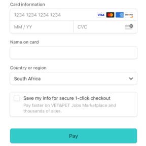 Complete the payment and post your job ad.