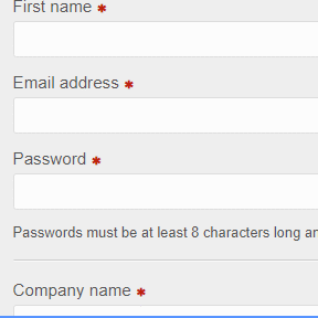 Register as an employer.