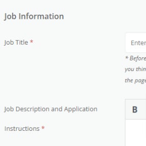 Create your listing.