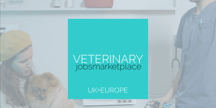 Veterinary Jobs Marketplace logo.