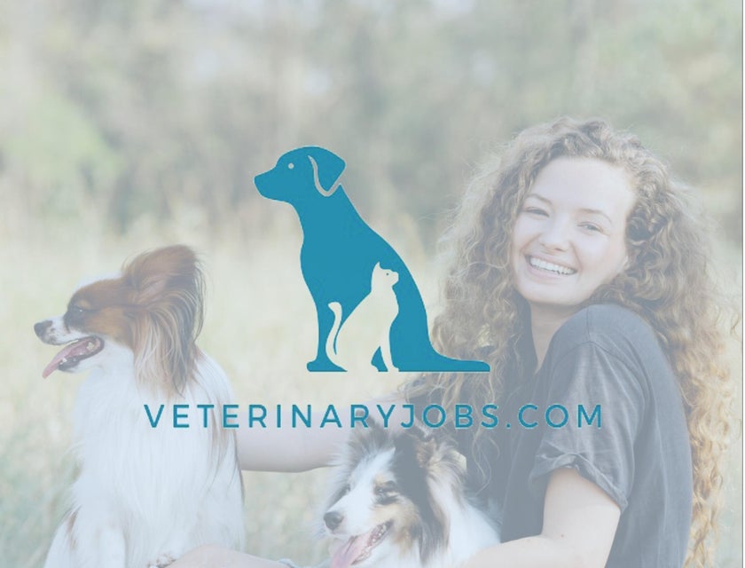 VeterinaryJobs.com logo.