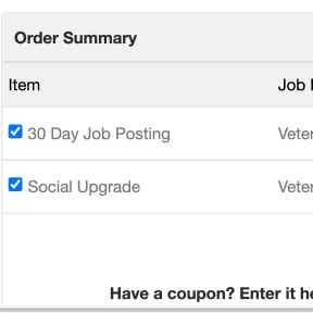 Pay for your posting.