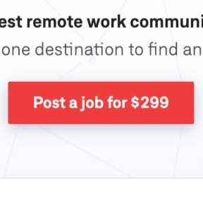 Navigate to the We Work Remotely home page.