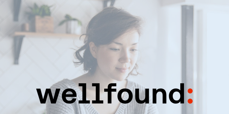 Wellfound logo.