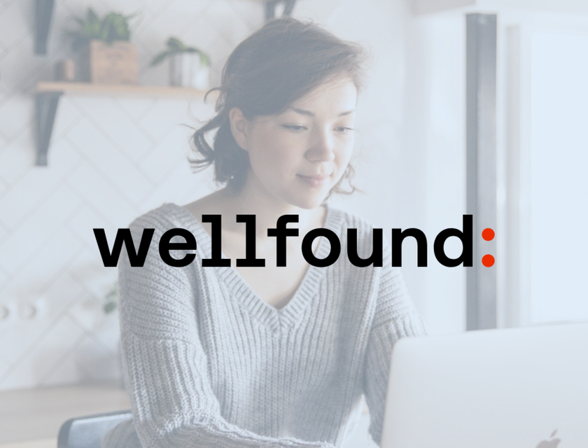 Wellfound logo.