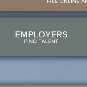 Click on "EMPLOYERS FIND TALENT."