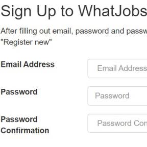 Create an account.