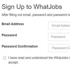 Create an account.