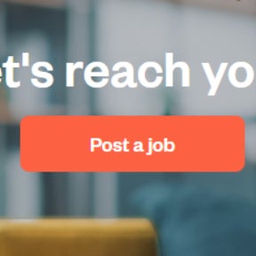 Click on "Post a job."