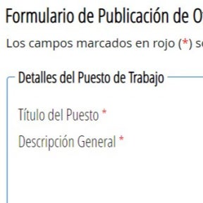 Ingresa la información.