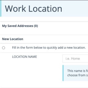 Add the work location.
