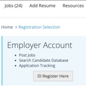 Navigate to the WindsorCareers.com home page.
