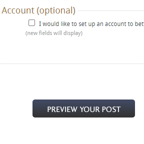Fill out the job posting form.