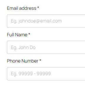 Create an account.