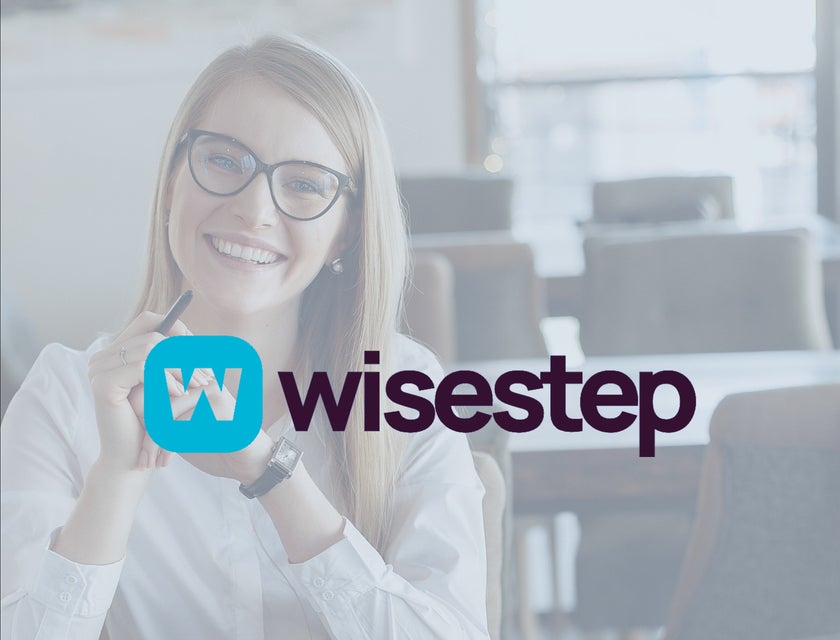 Wisestep logo.