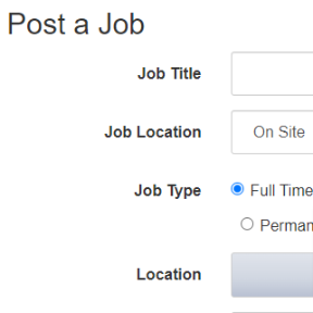 Create your listing.