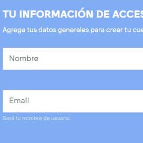 Ingresa los datos.