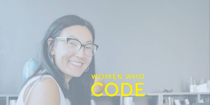 Women Who Code logo.