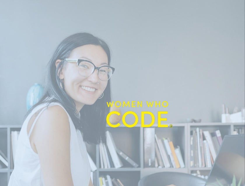 Women Who Code logo.