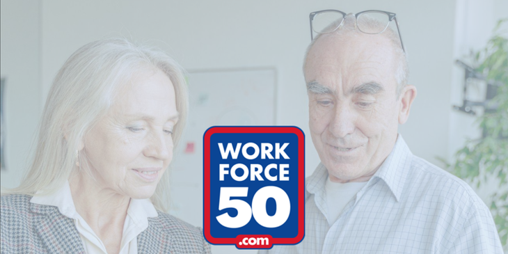 Workforce50.com logo.