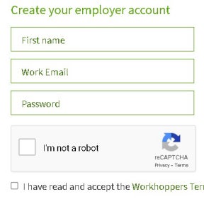 Fill in the online registration form.