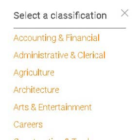 Classify your job posting.