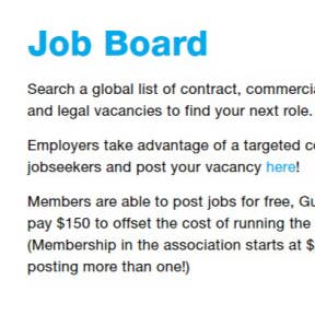 Go to the job board page.
