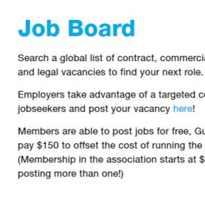 Go to the job board page.