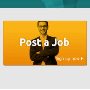 Navigate to the Xpat Jobs home page.
