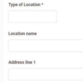 Enter your company details.