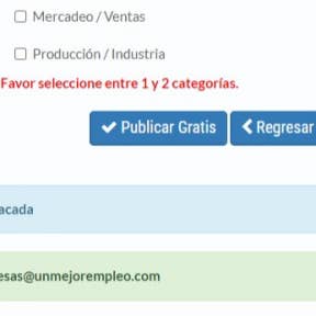 Publica tu vacante.