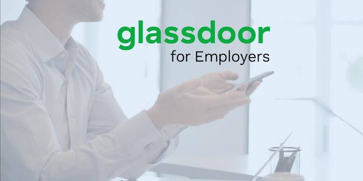 Glassdoor logo.