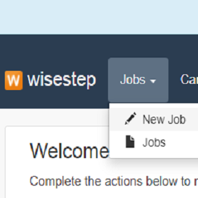Start the job posting process.