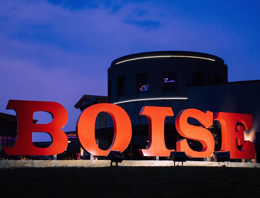 signage in the city of Boise, Idaho