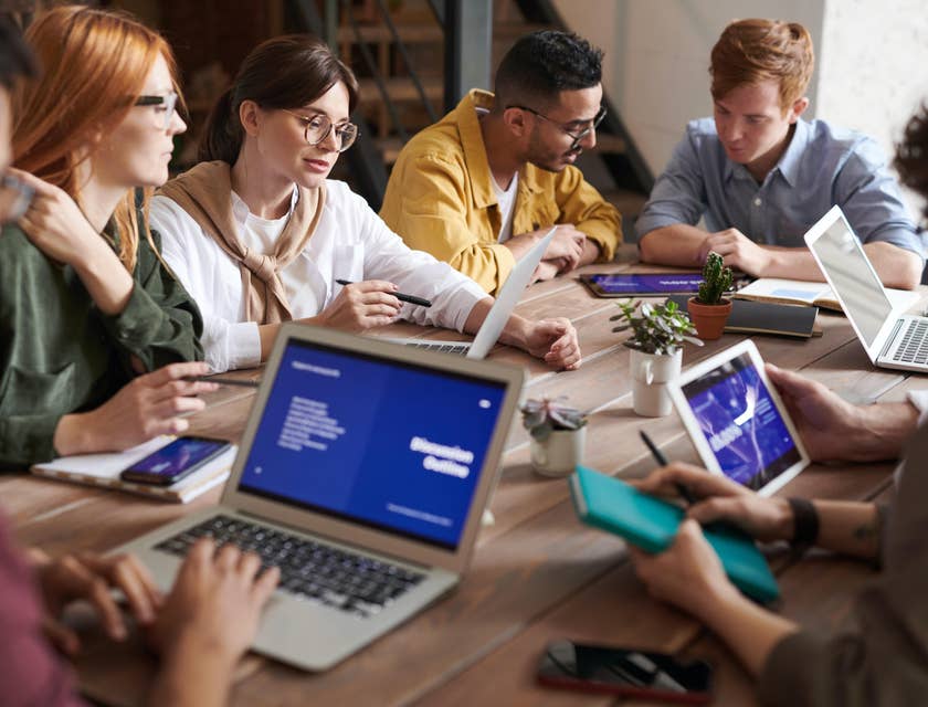 Brand Strategists collaborating for their new brand launch strategy