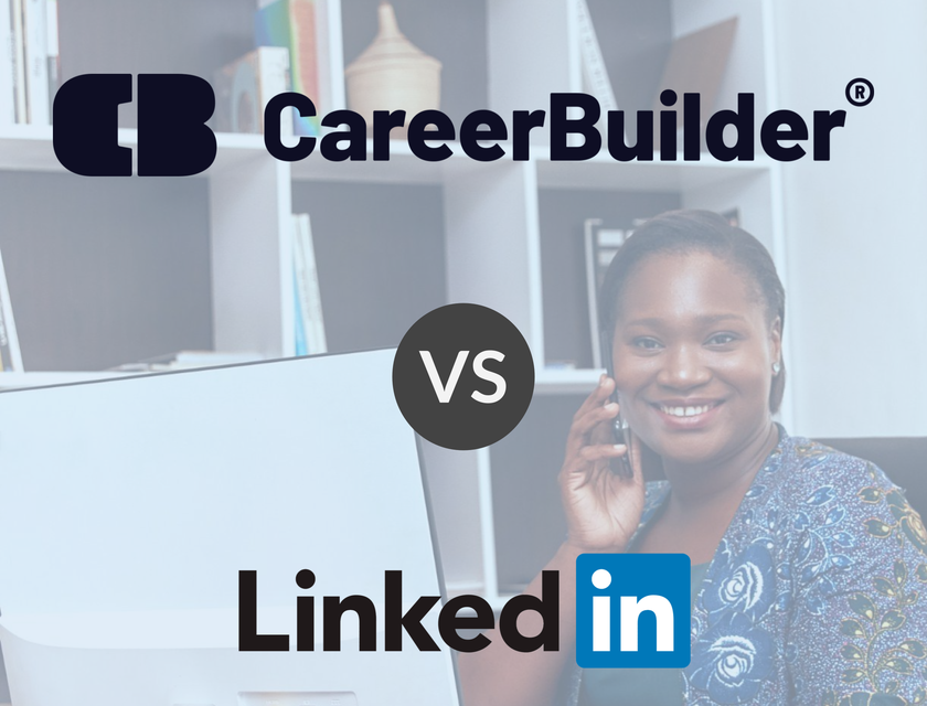 CareerBuilder and LinkedIn logos.