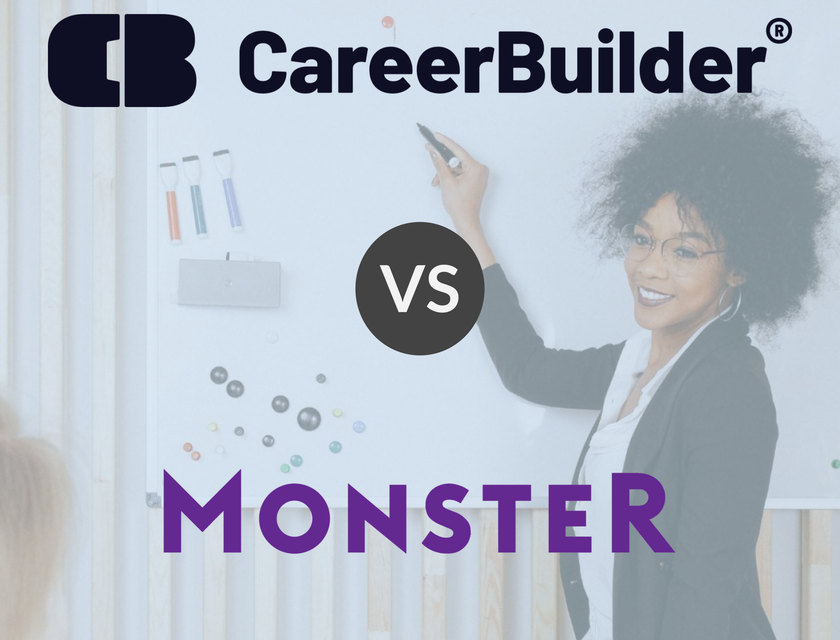CareerBuilder and Monster logos.