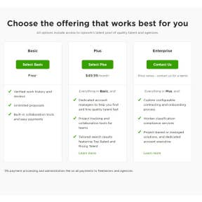 Choose your job posting option.