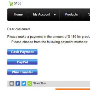 Choose your preferred payment method.