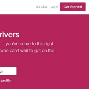 Click "Get Started" on the home page.